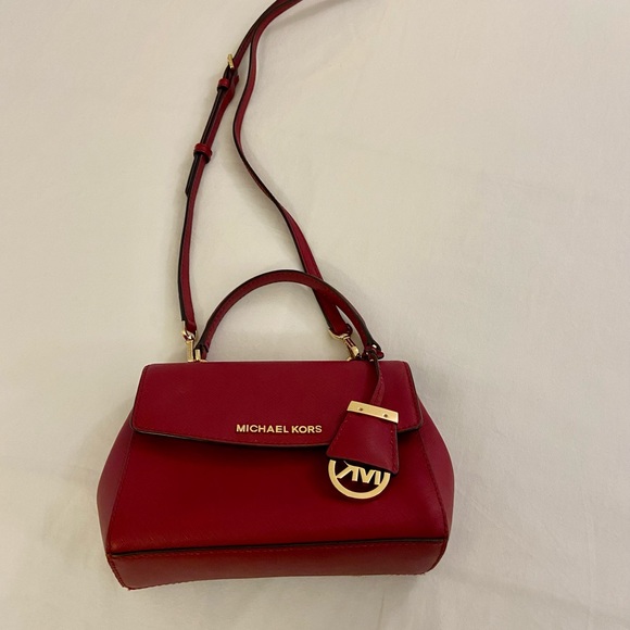 Michael Kors Ava Extra-Small Leather Crossbody - Picture 4 of 9